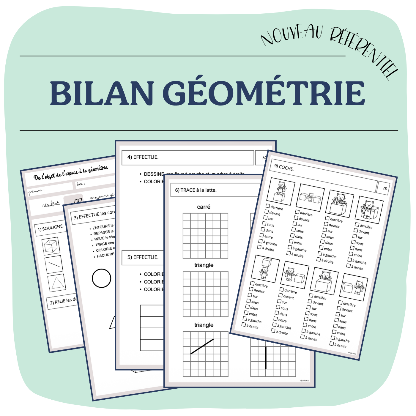 BILAN géométrie P1-P2