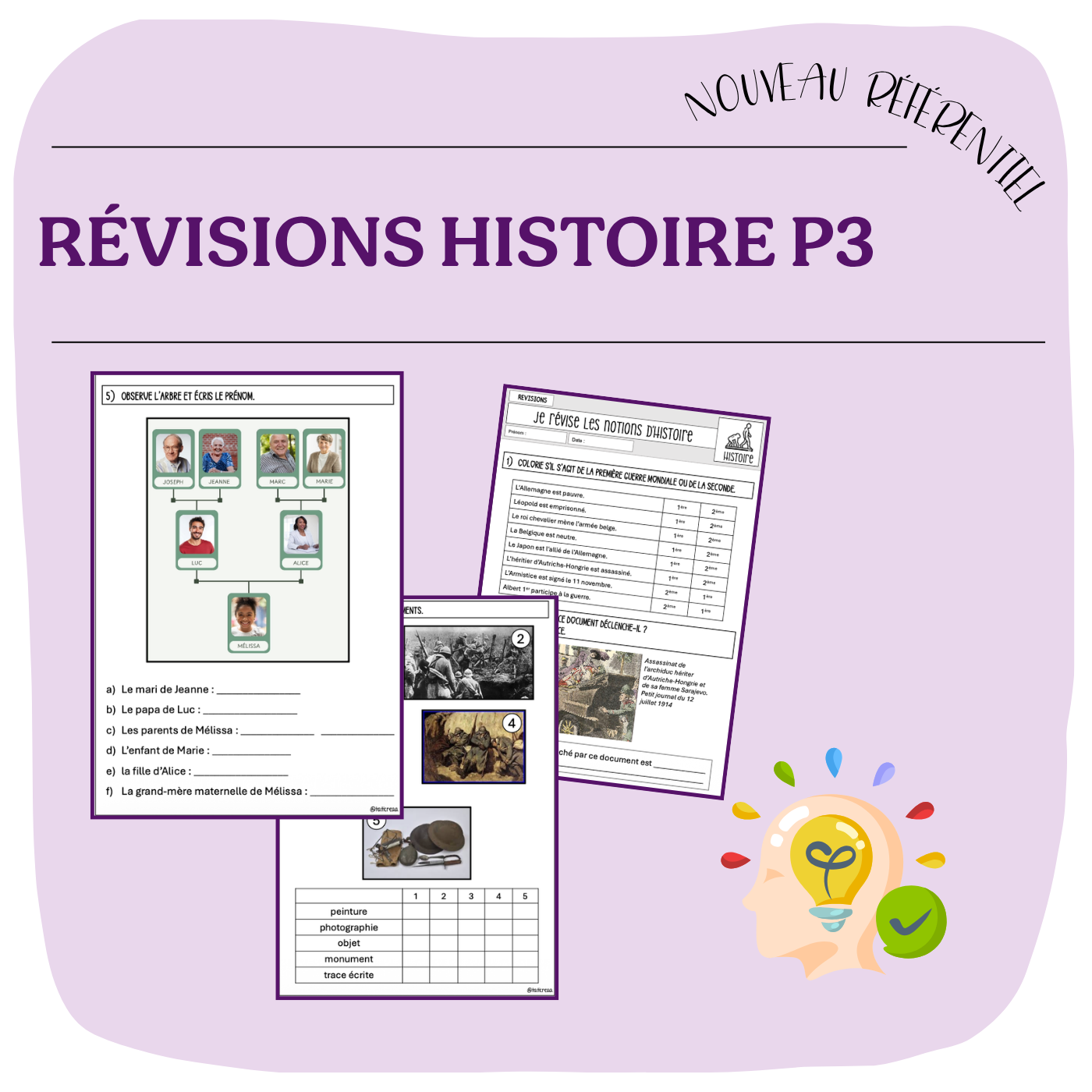 RÉVISIONS HISTOIRE P3