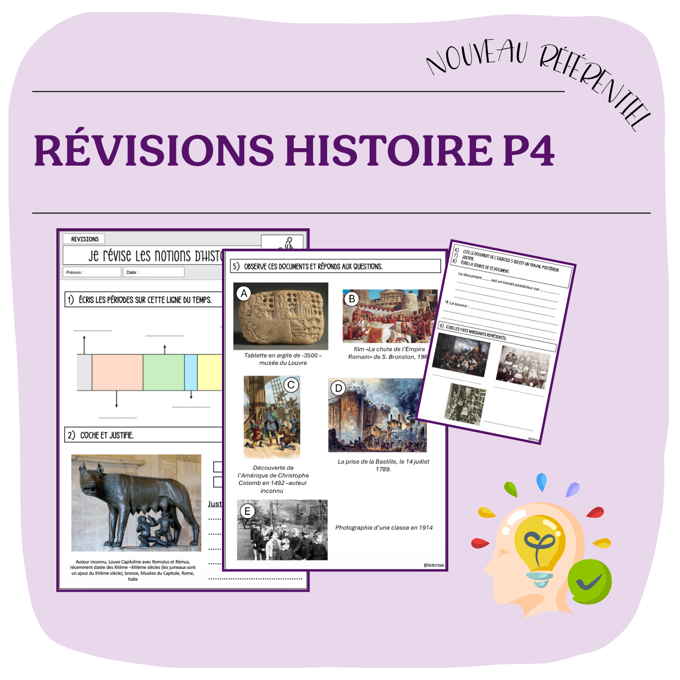 RÉVISIONS HISTOIRE P4