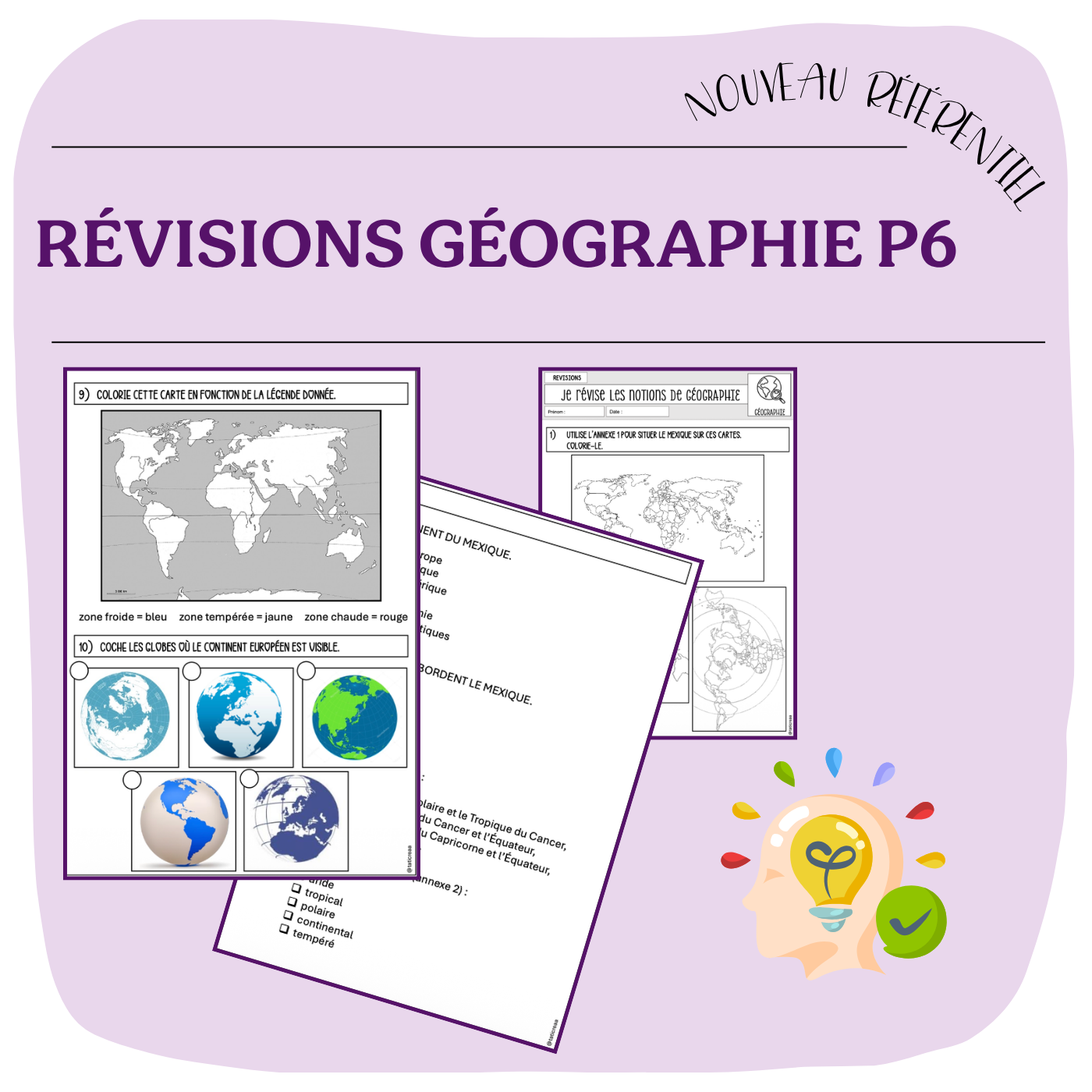 RÉVISIONS GÉOGRAPHIE P6