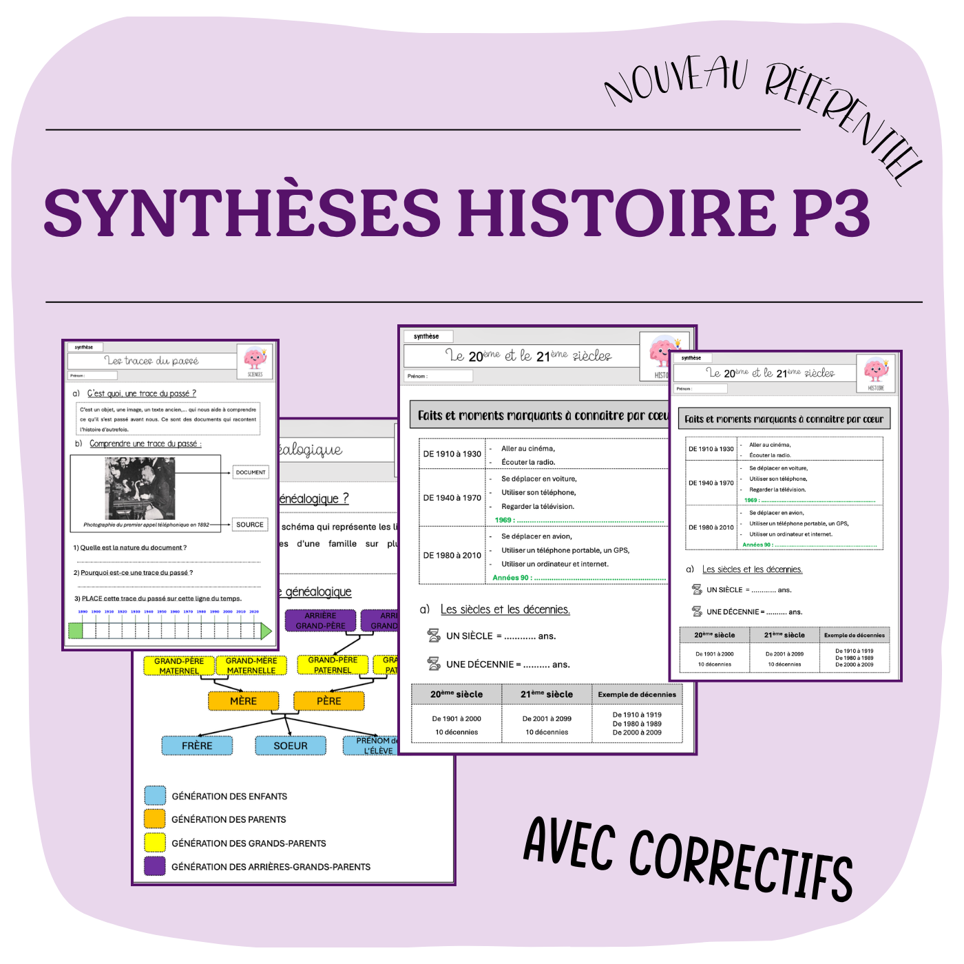 SYNTHÈSES histoire P3
