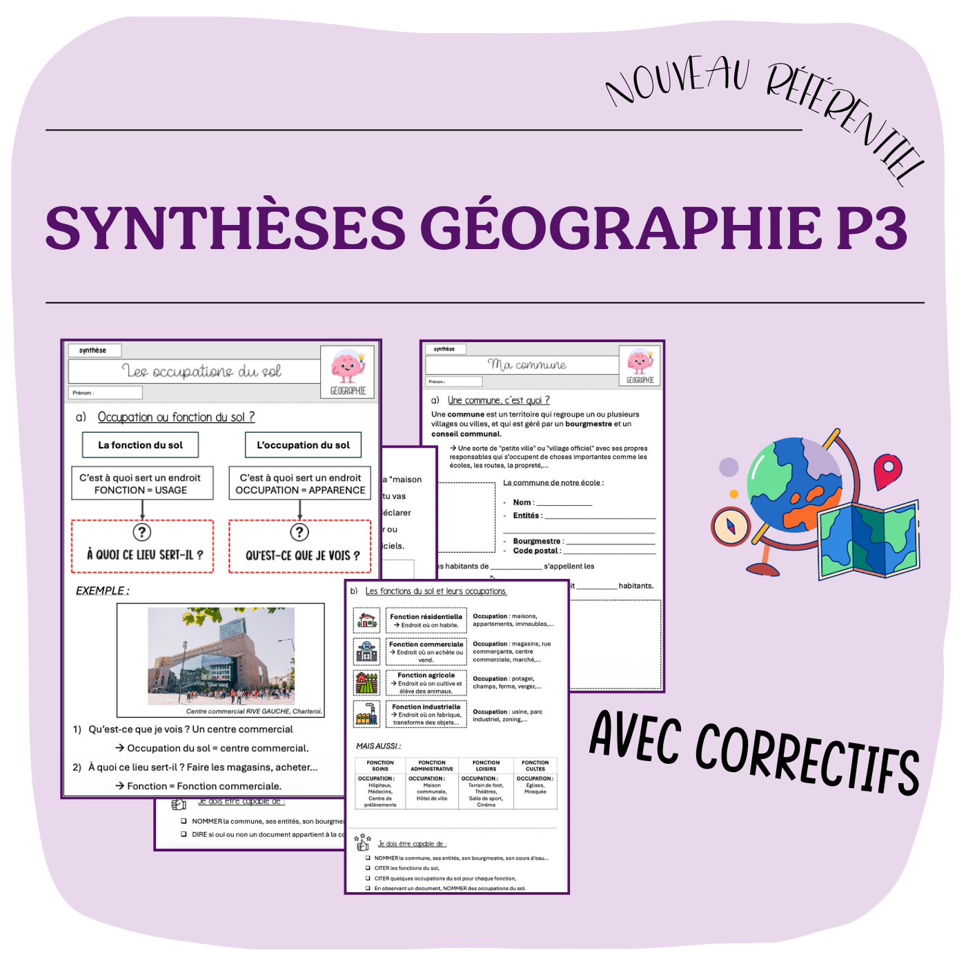 SYNTHÈSE géographie P3
