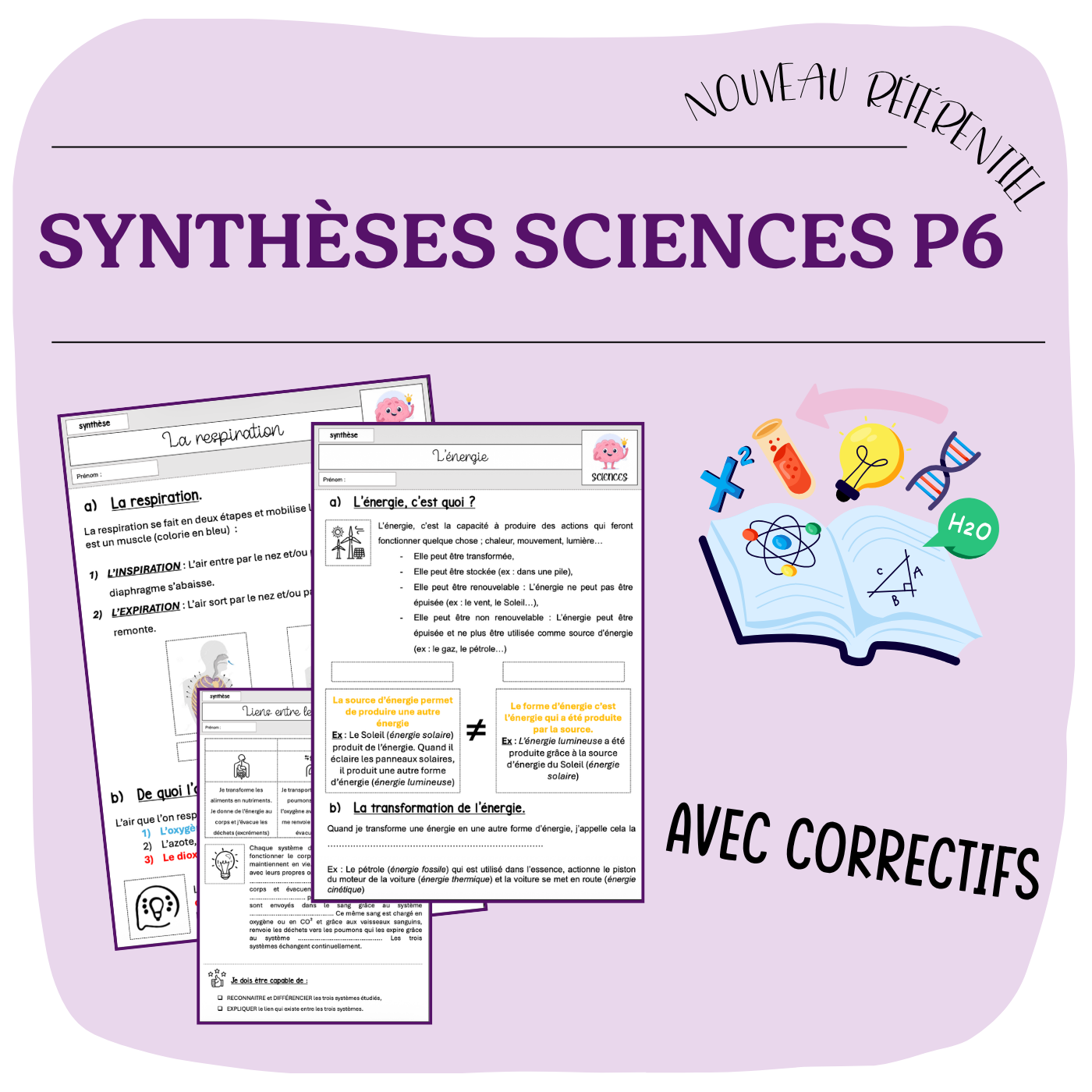 SYNTHÈSES sciences P6
