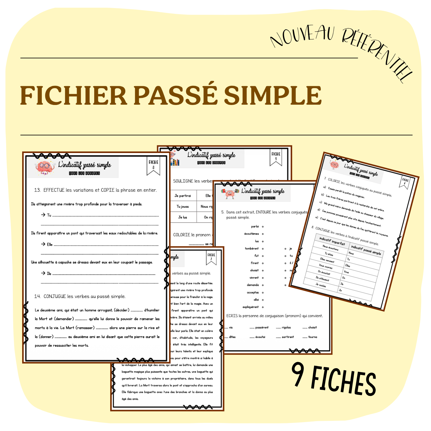 DOSSIER PASSÉ SIMPLE