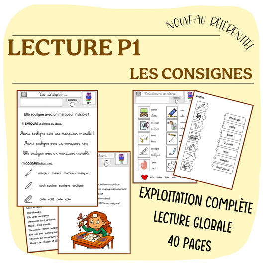 EXPLOITATION P1 - Les consignes.