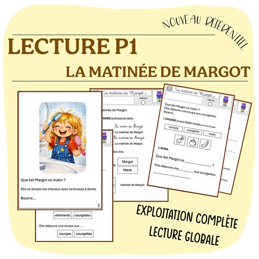 EXPLOITATION P1 - La matinée de Margot.