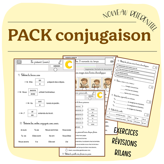 PACK CONJUGAISON P2