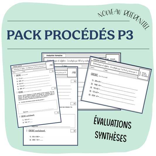 PACK PROCÉDÉS P3