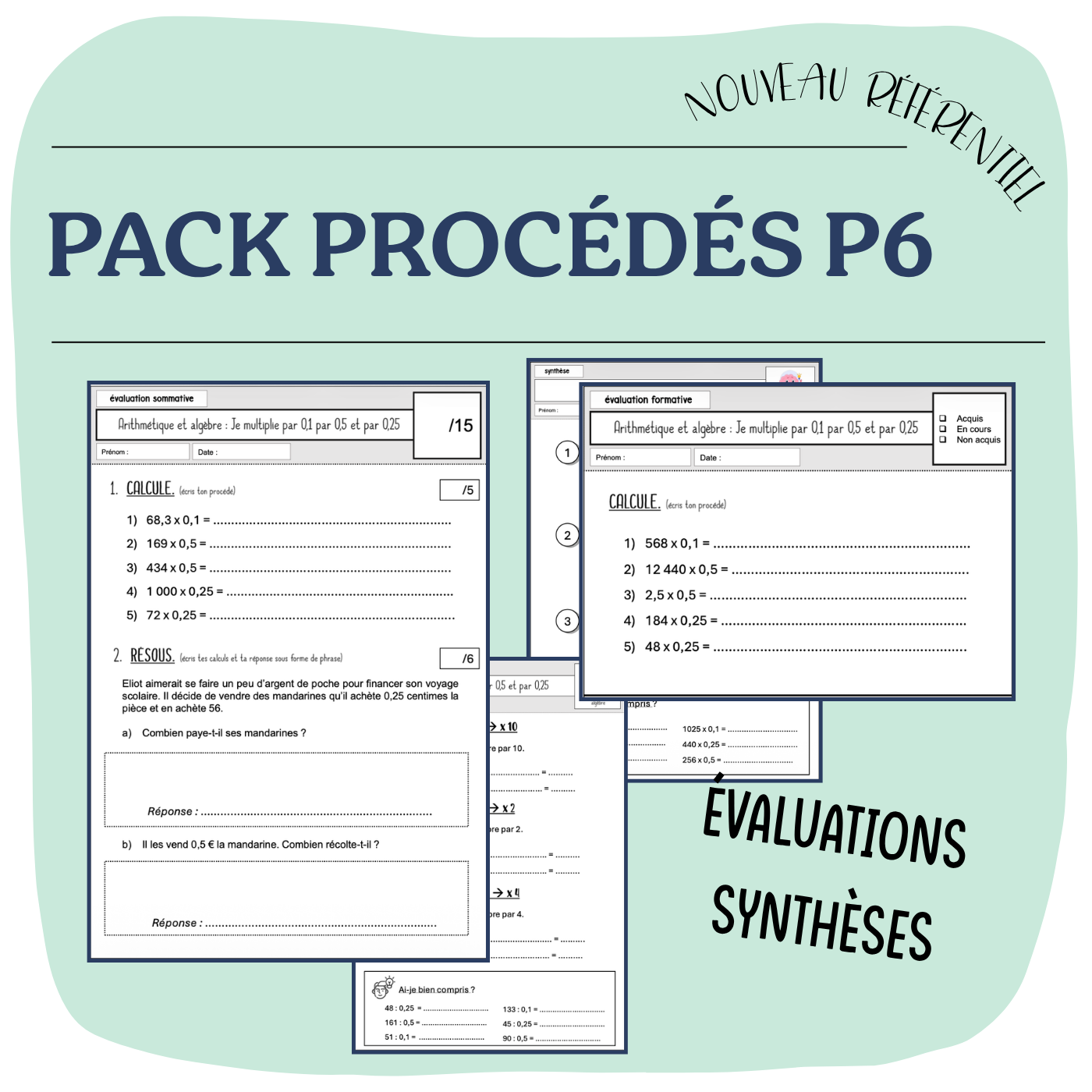 PACK PROCÉDÉS P6
