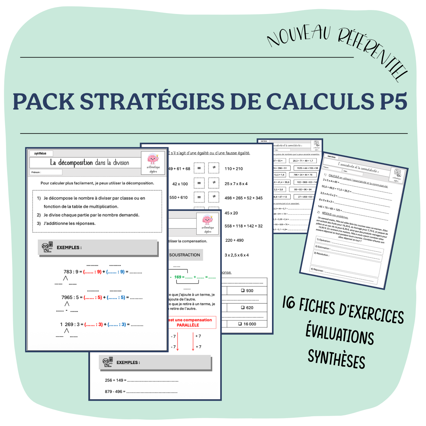 PACK STRATÉGIES DE CALCULS P5