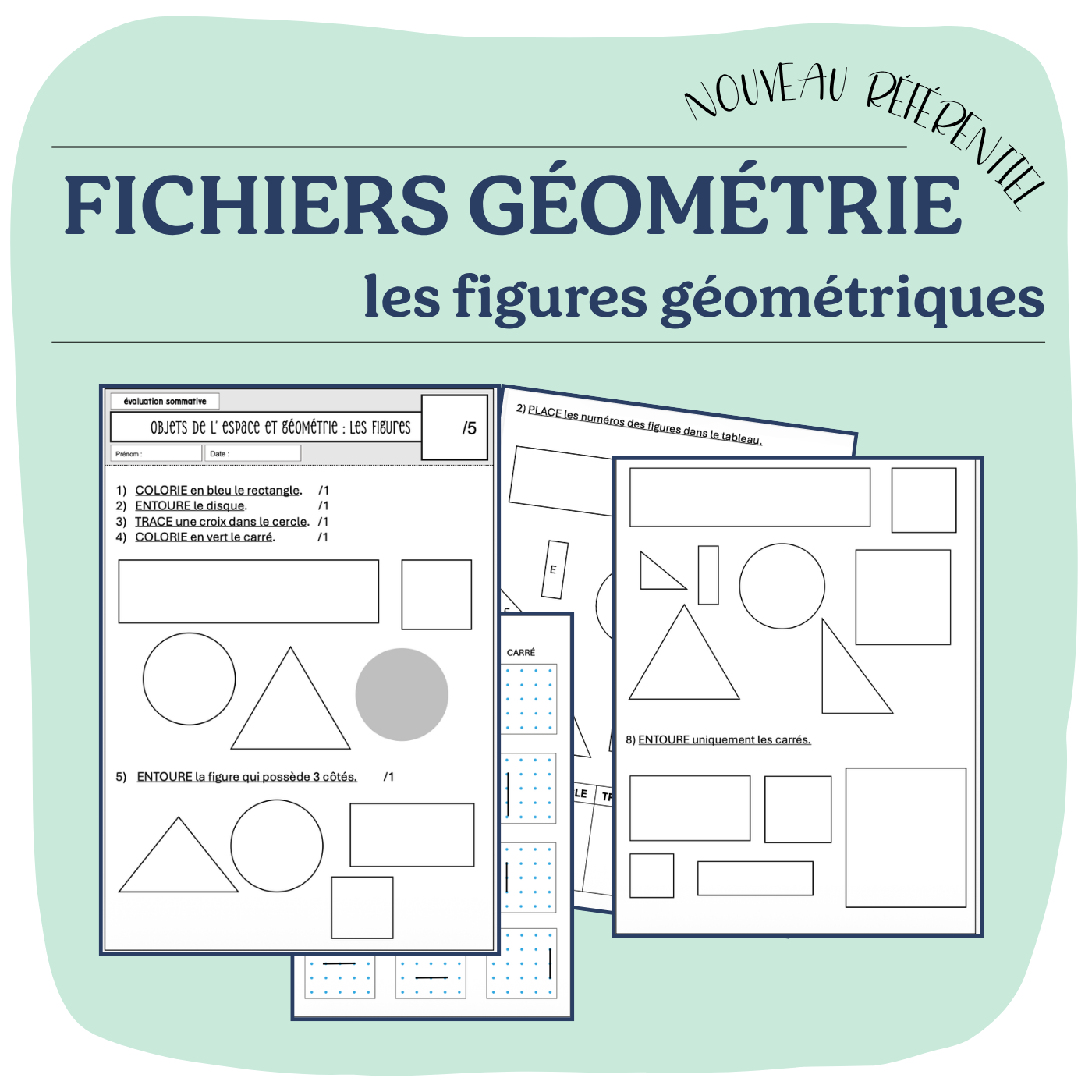 FICHIER EXERCICES figures géométriques.
