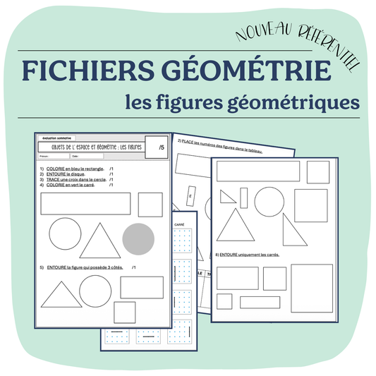 FICHIER EXERCICES figures géométriques.