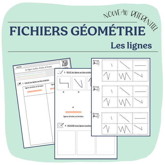 FICHIER géométrie sur les lignes