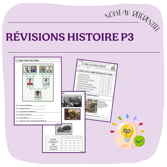 RÉVISIONS HISTOIRE P3