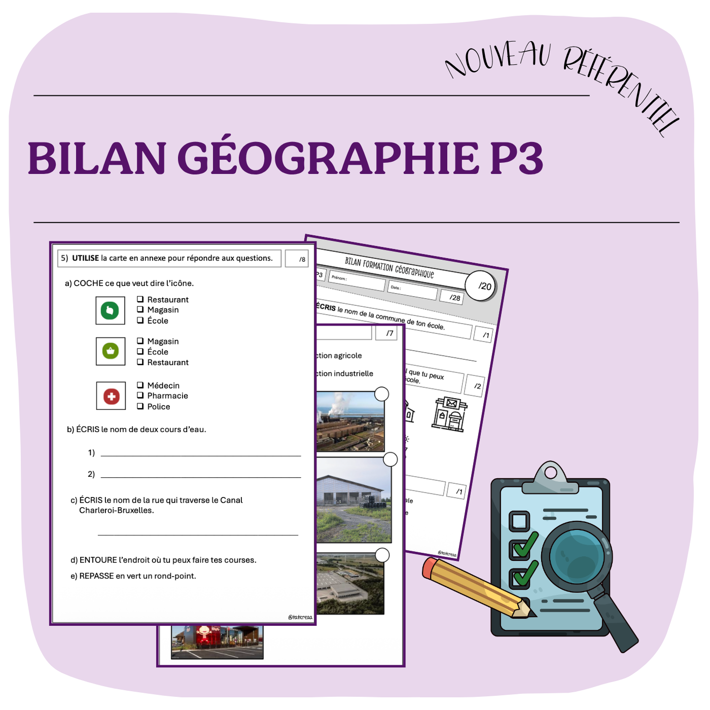 BILAN GÉOGRAPHIE P3
