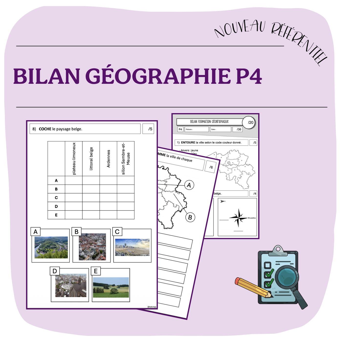 BILAN GÉOGRAPHIE P4