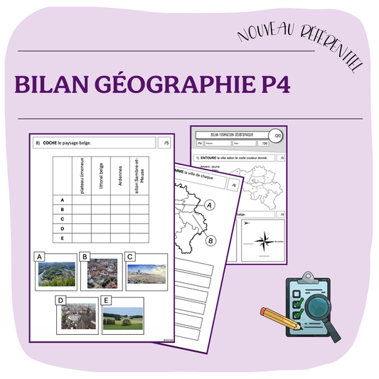 BILAN GÉOGRAPHIE P4