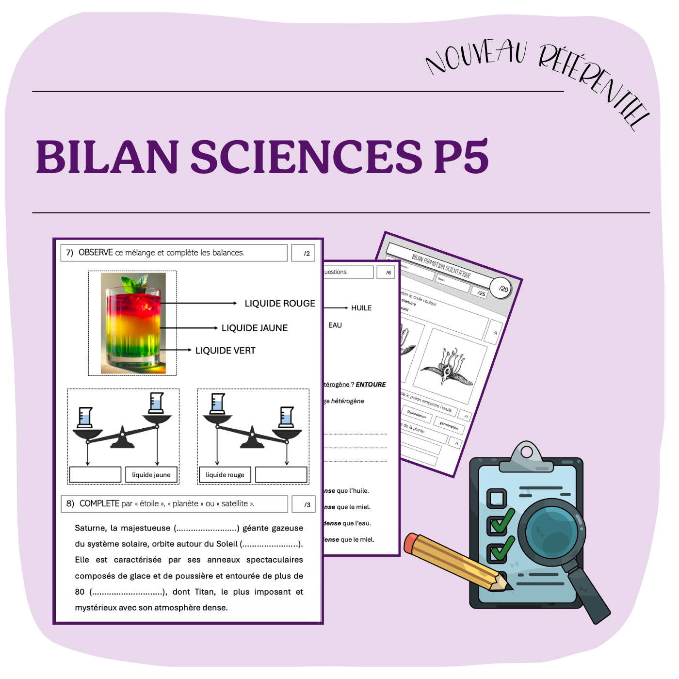 BILAN SCIENCES P5