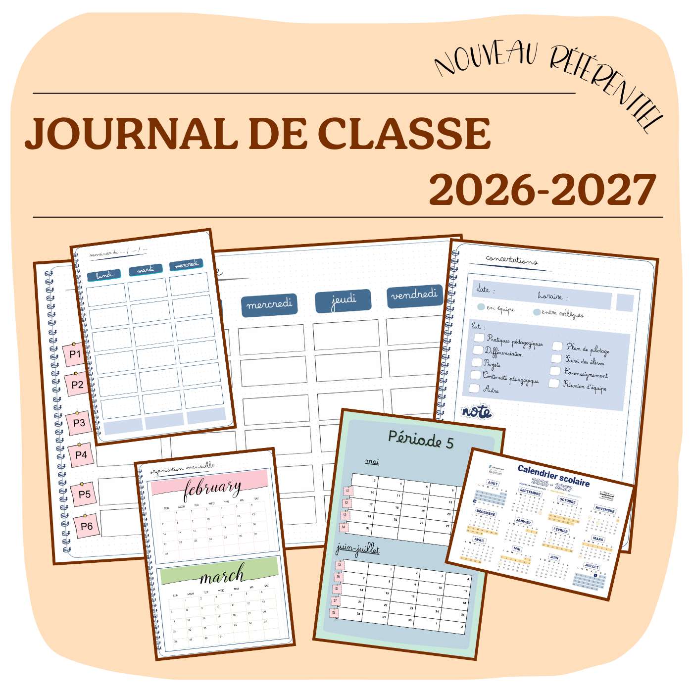 JOURNAL de classe 2026-2027
