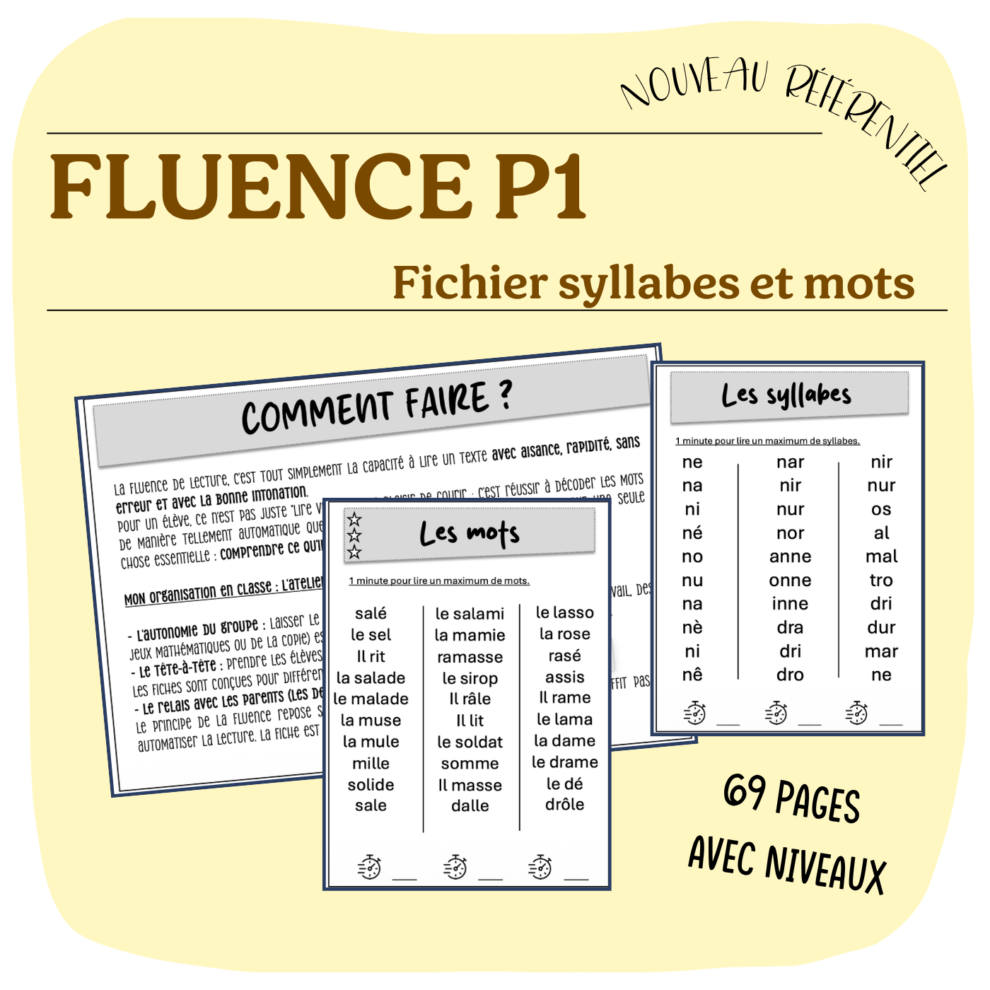 FICHIER FLUENCE P1