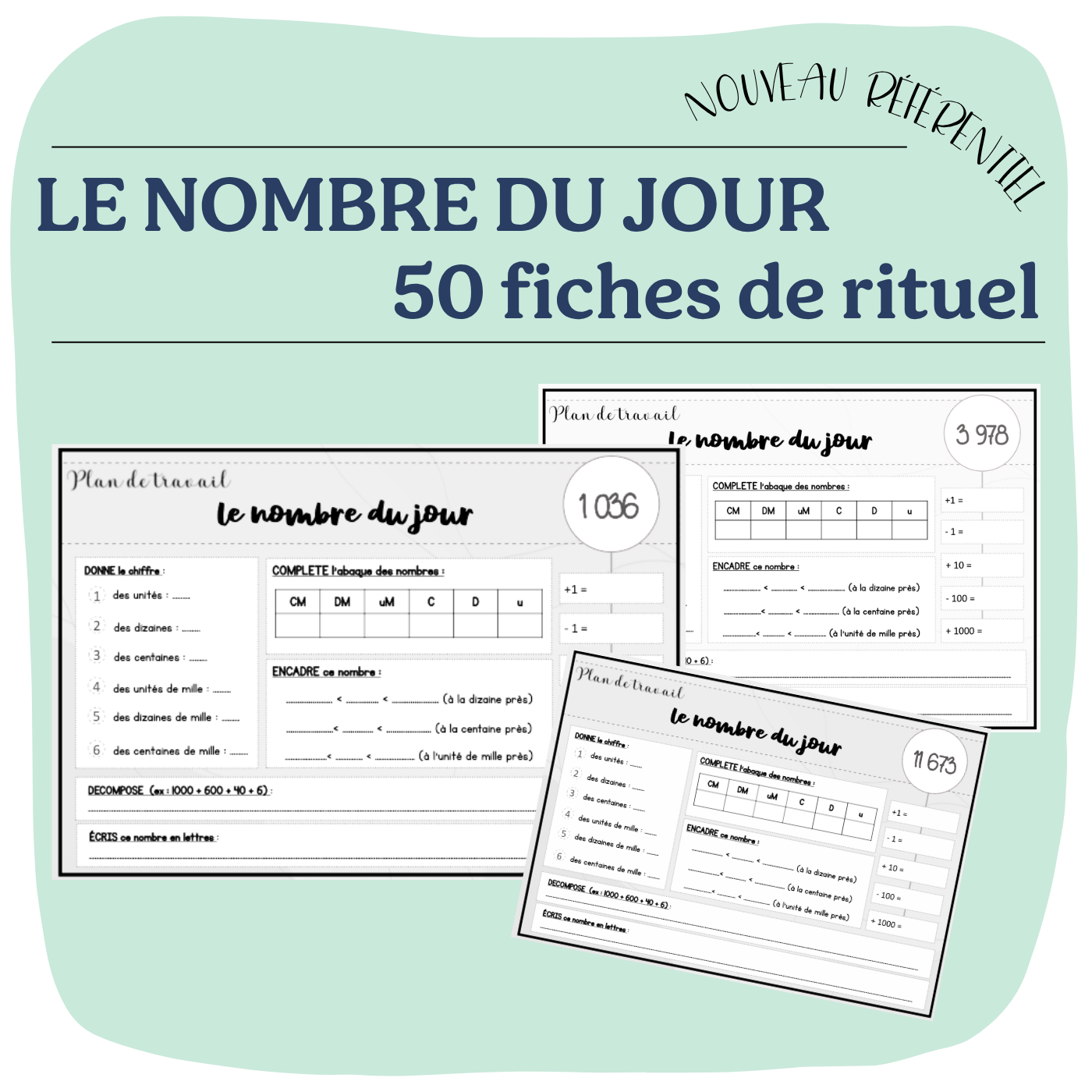 LE NOMBRE DU JOUR - RITUEL